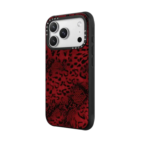 Dark Red Leopard