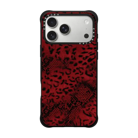 Dark Red Leopard