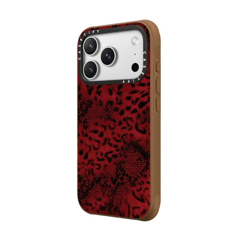 Dark Red Leopard