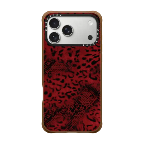Dark Red Leopard