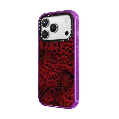 Dark Red Leopard