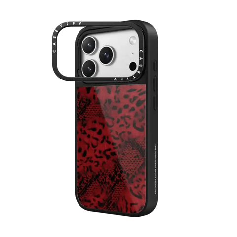 Dark Red Leopard