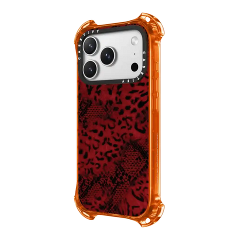 Dark Red Leopard