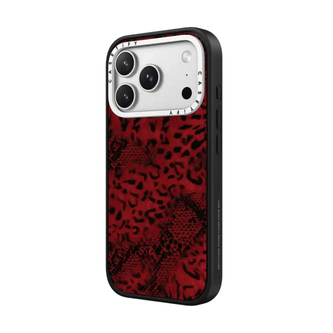 Dark Red Leopard