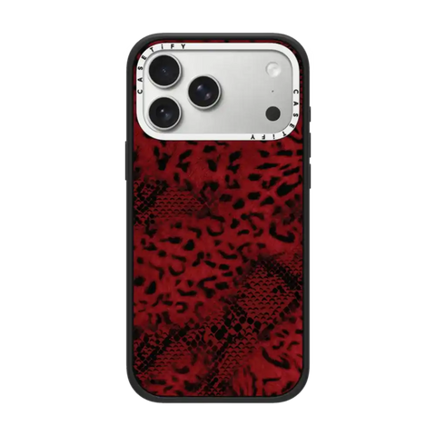 Dark Red Leopard