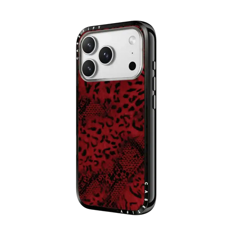 Dark Red Leopard