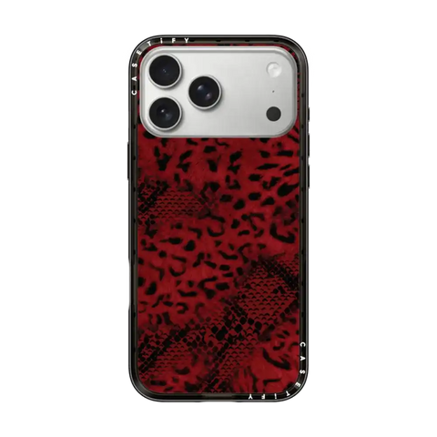 Dark Red Leopard