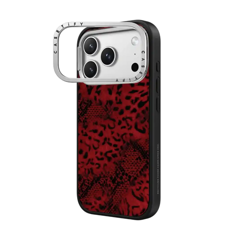 Dark Red Leopard