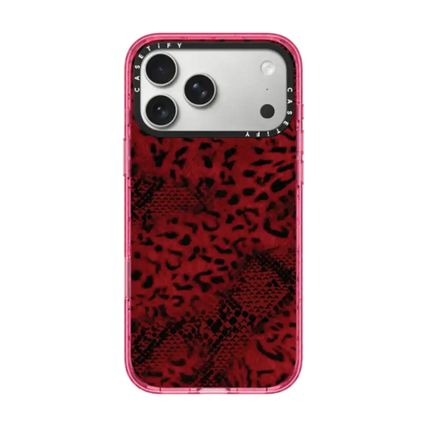 Dark Red Leopard