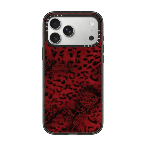 Dark Red Leopard
