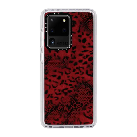 Dark Red Leopard