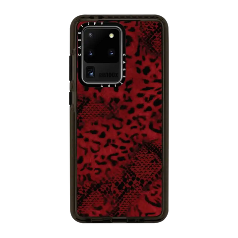 Dark Red Leopard