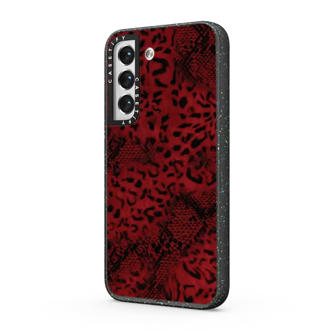Dark Red Leopard