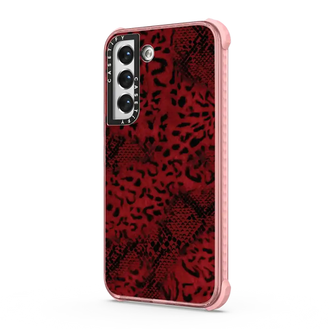 Dark Red Leopard