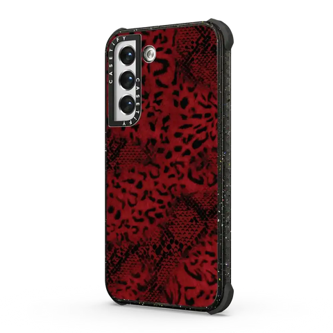Dark Red Leopard