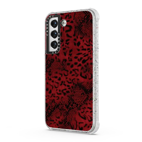 Dark Red Leopard