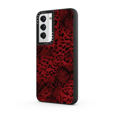 Dark Red Leopard