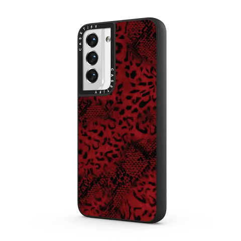 Dark Red Leopard