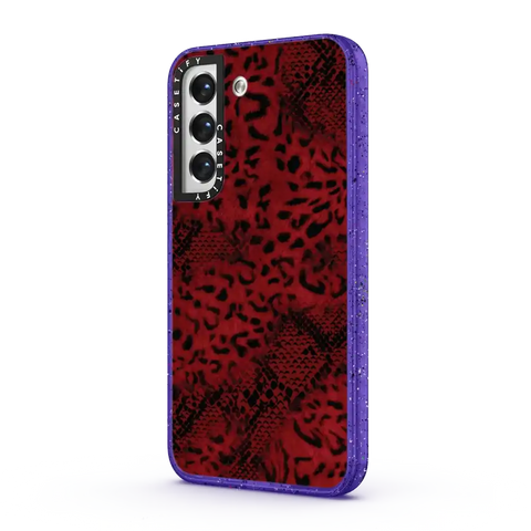 Dark Red Leopard