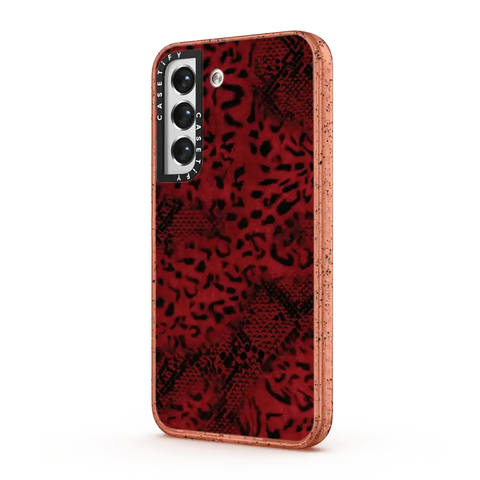 Dark Red Leopard