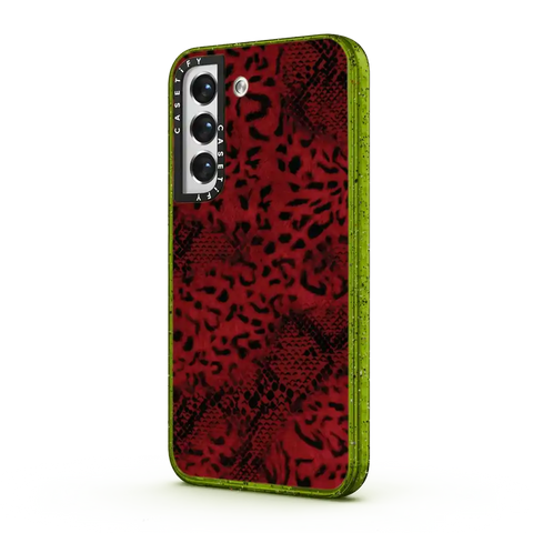Dark Red Leopard