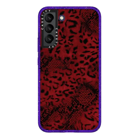 Dark Red Leopard