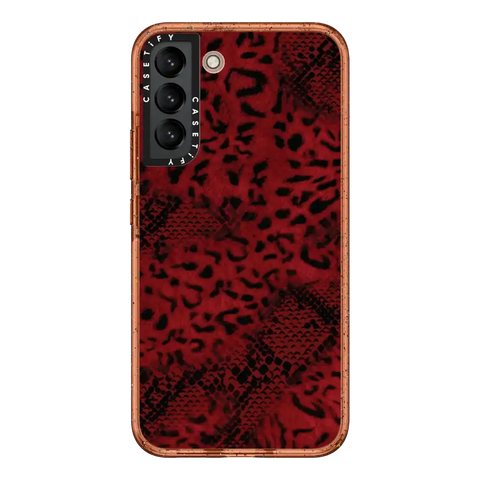 Dark Red Leopard