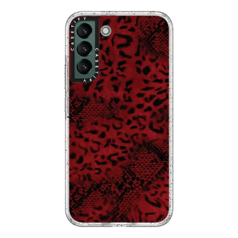Dark Red Leopard