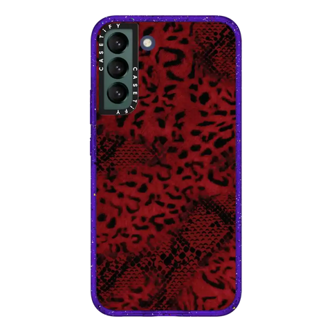 Dark Red Leopard