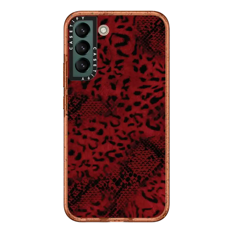 Dark Red Leopard