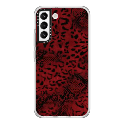 Dark Red Leopard