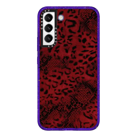 Dark Red Leopard