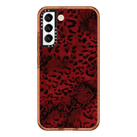 Dark Red Leopard