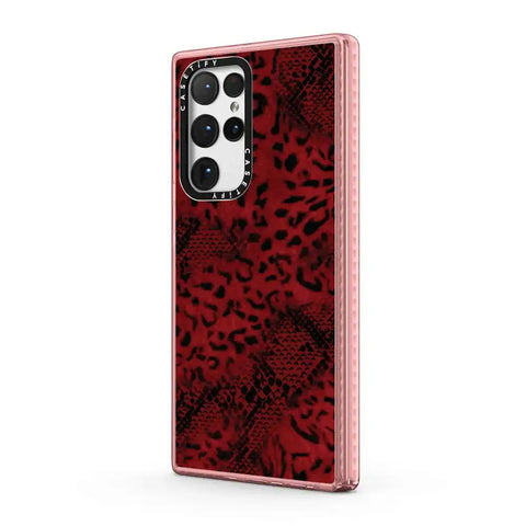 Dark Red Leopard