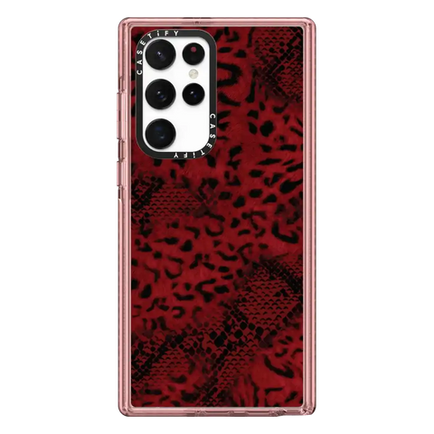 Dark Red Leopard