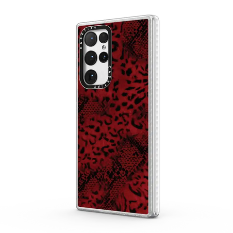 Dark Red Leopard