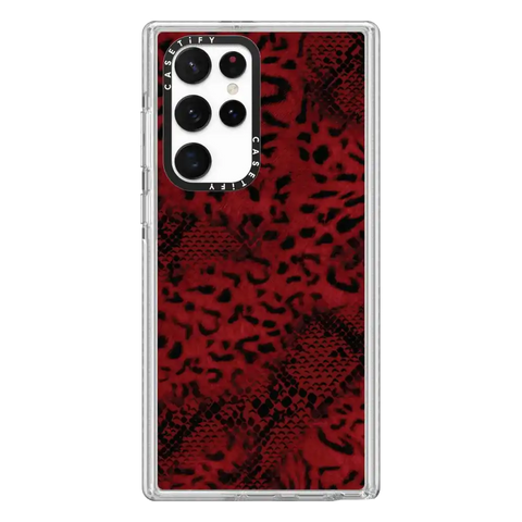 Dark Red Leopard