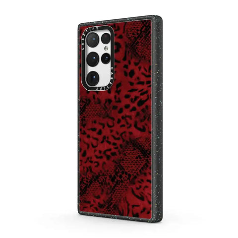 Dark Red Leopard