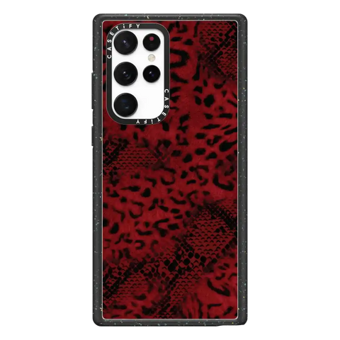 Dark Red Leopard