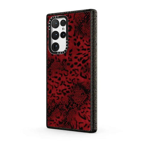 Dark Red Leopard