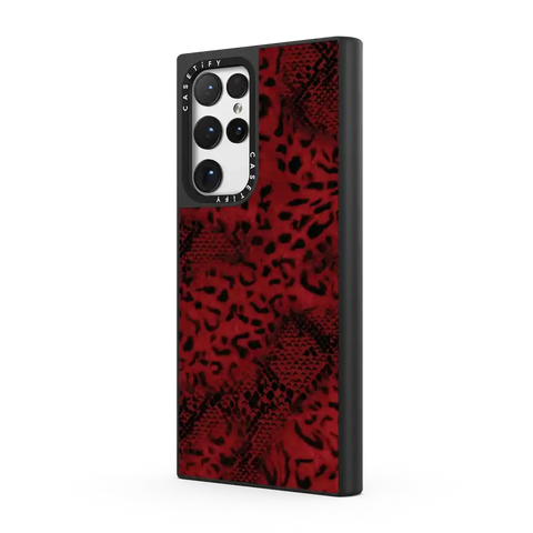 Dark Red Leopard