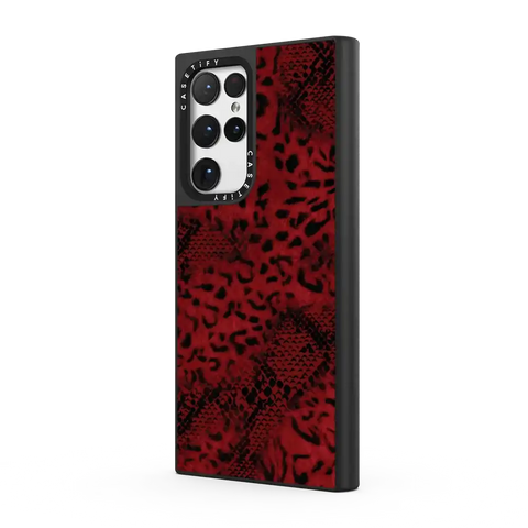 Dark Red Leopard