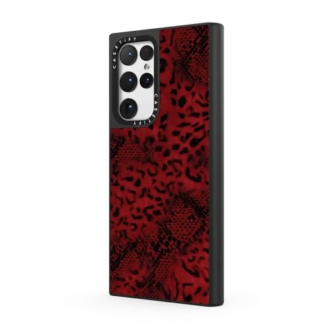 Dark Red Leopard