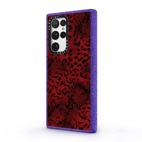 Dark Red Leopard