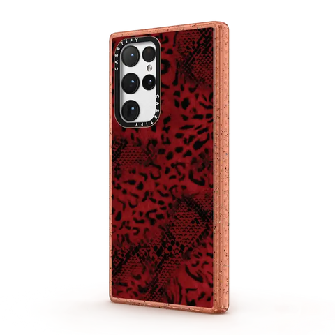 Dark Red Leopard