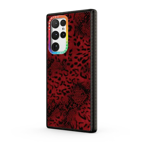 Dark Red Leopard