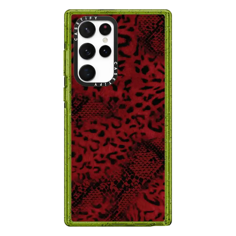 Dark Red Leopard
