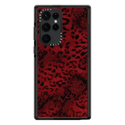 Dark Red Leopard