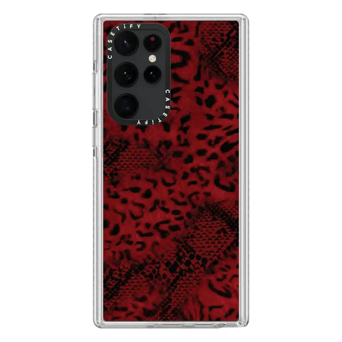 Dark Red Leopard