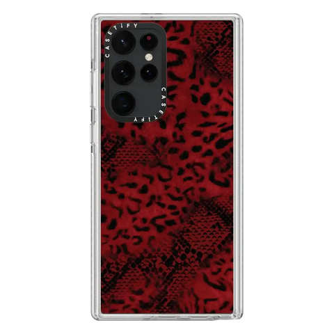 Dark Red Leopard
